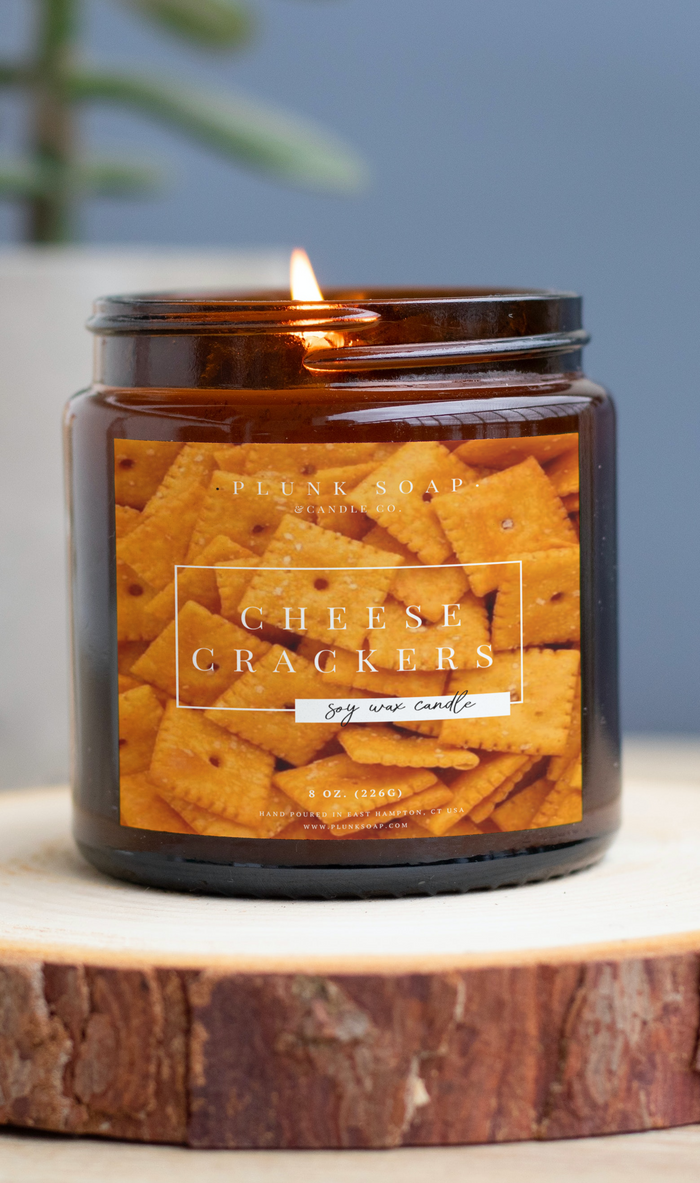 Cheese Crackers Scented Soy Candle