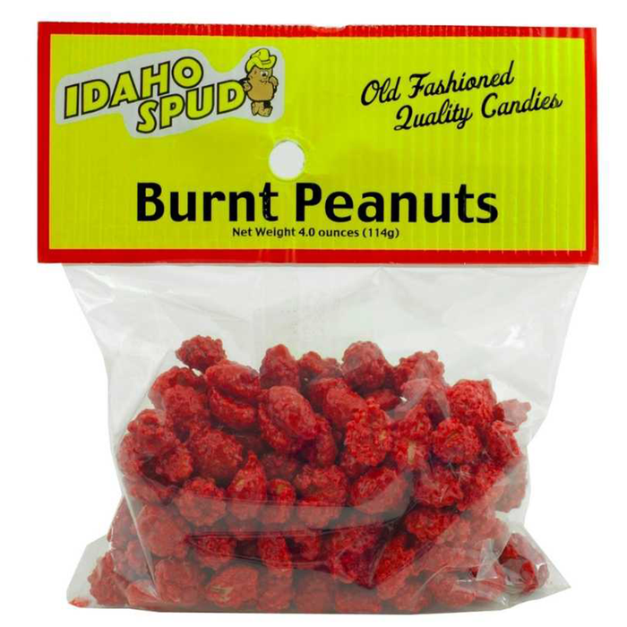 Old-Fashioned Red Burnt Peanuts Candy – 4 oz Bag – candy product image 1