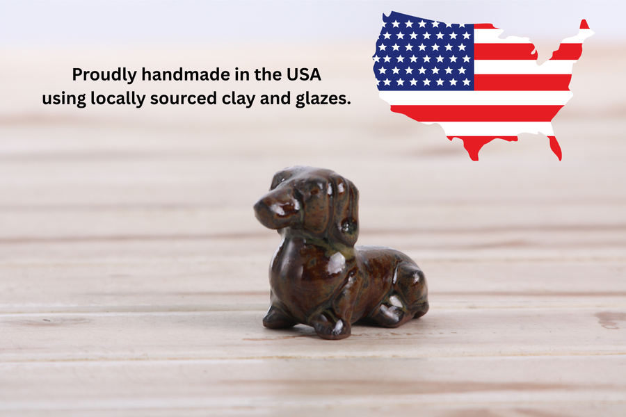Made in USA information for Willow Bonsai Ceramics stoneware
