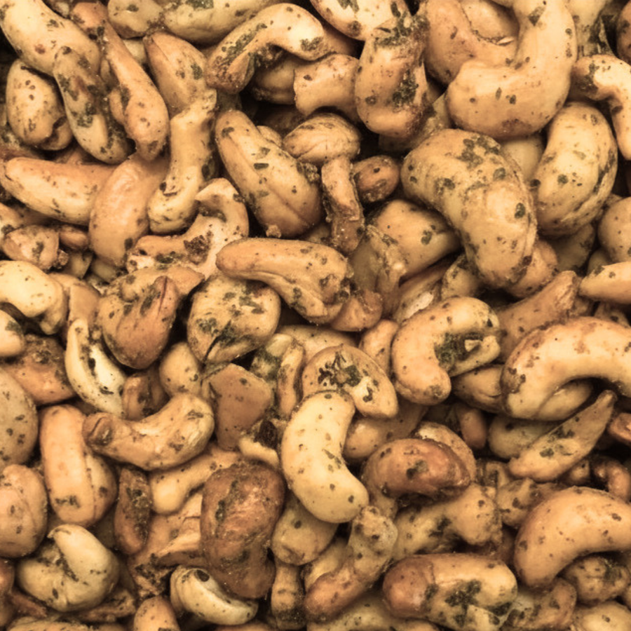 Buttery Garlic, Lemon & Herb Roasted Cashews — snack product photograph 6