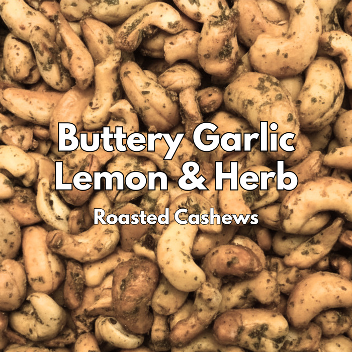 Buttery Garlic, Lemon & Herb Roasted Cashews — product image