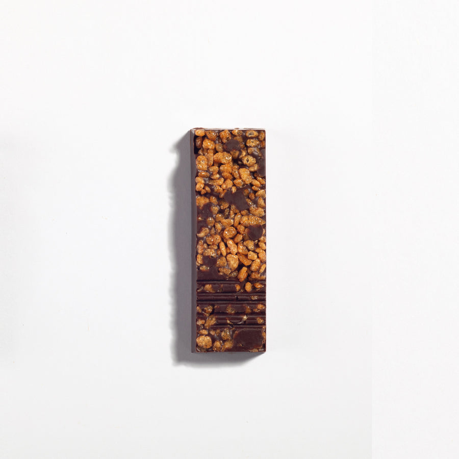 Unwrapped Mini Dark Chocolate Crisped Rice Bar