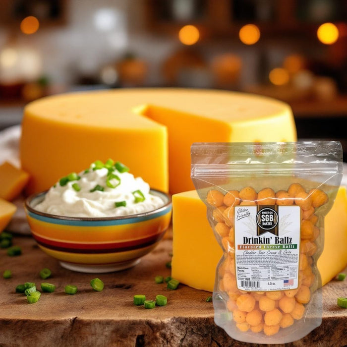 Cheddar Sour Cream & Onion Flavored Cheese Balls — product image