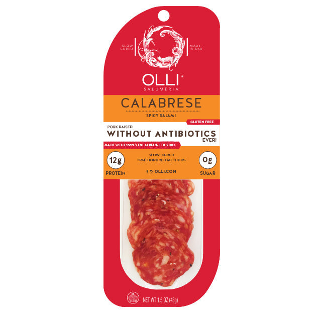 Sliced Calabrese Spicy Salami Snack Pack