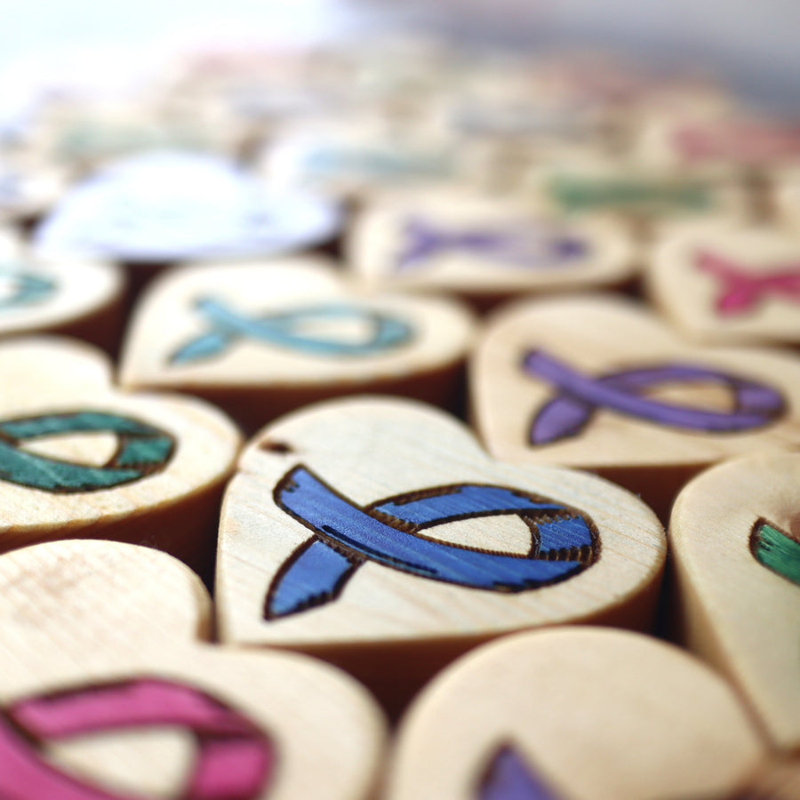Cancer Awareness Hearts