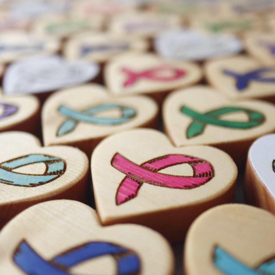 Cancer Awareness Hearts