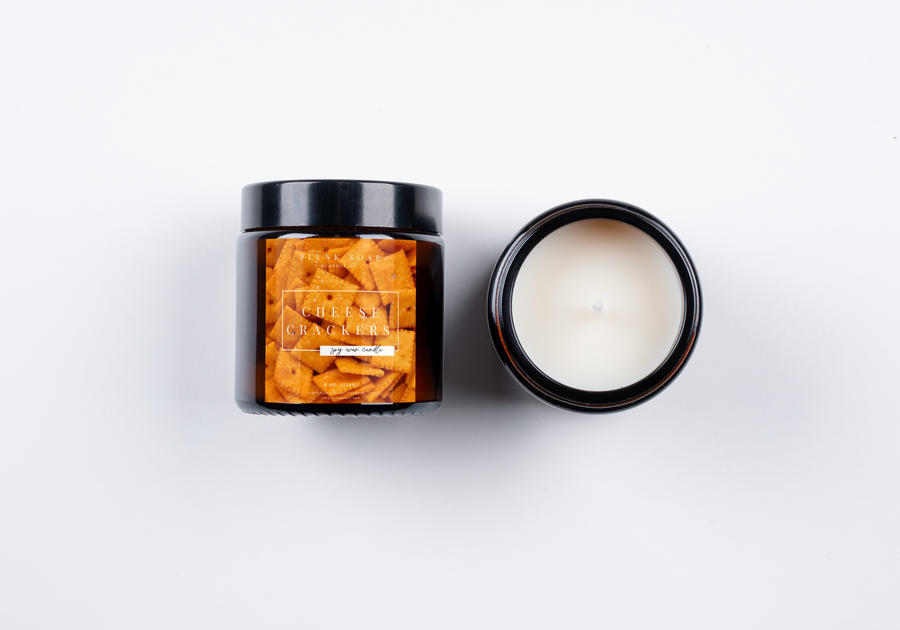 Cheese Crackers Scented Soy Candle