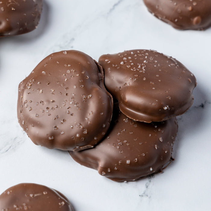 Caramel & Sea Salt Stuffed Milk Chocolate Pretzel Twist — product image