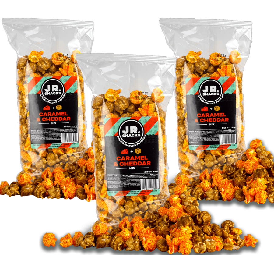Caramel & Cheddar Gourmet Popcorn Mix – product image 2