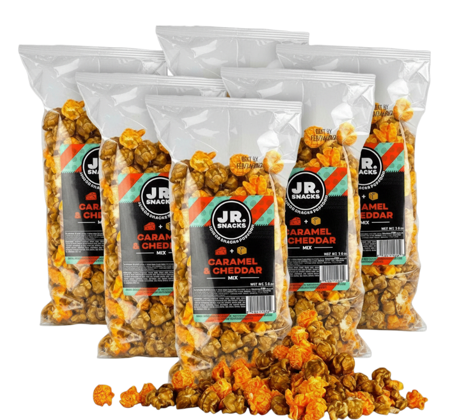 Caramel & Cheddar Gourmet Popcorn Mix – product image 3