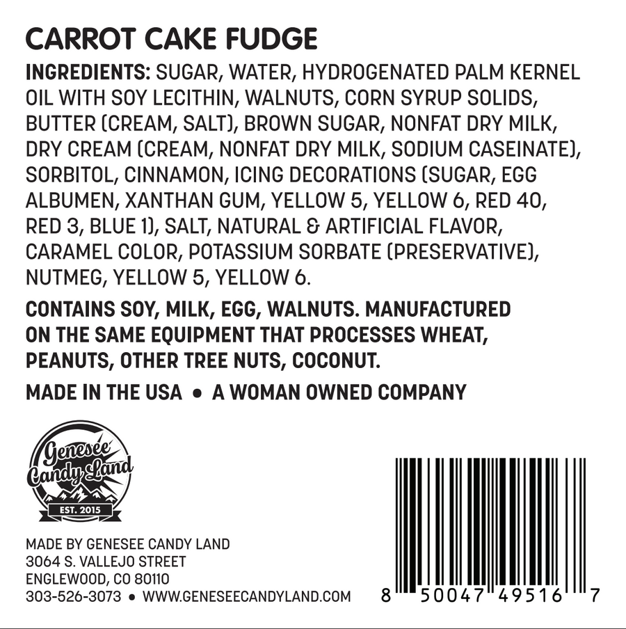 Handmade Carrot Cake Fudge – product image 7 of 7 on buyamerican.mom