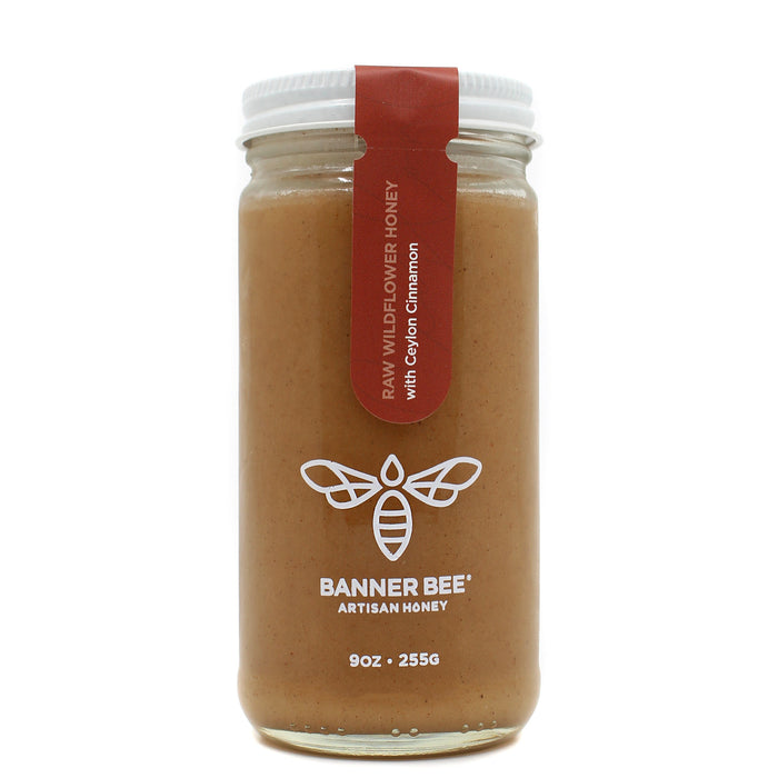 Cinnamon Enriched Raw Honey – product photo 1