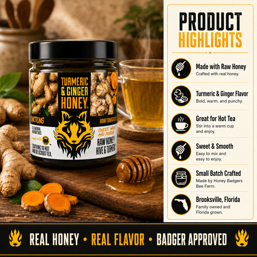 Turmeric & Ginger Honey - product image 2