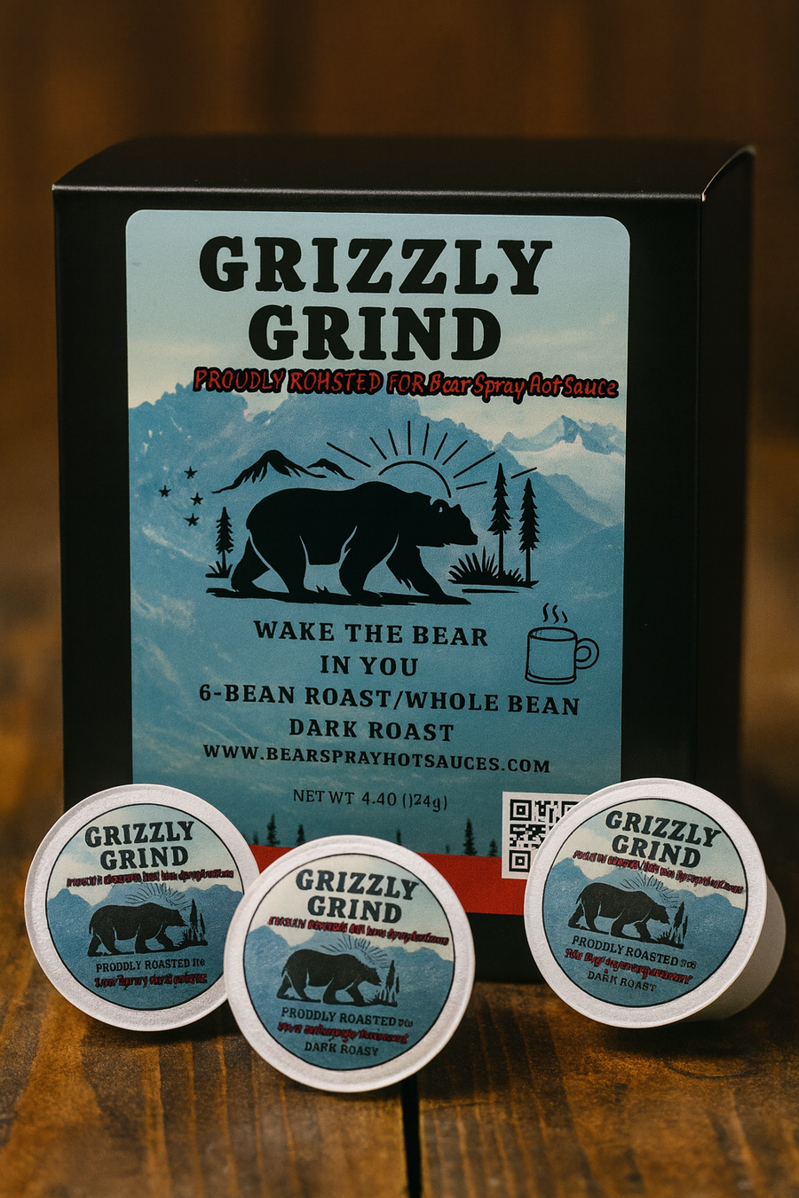Grizzly Grind Dark Roast Coffee – product image 3