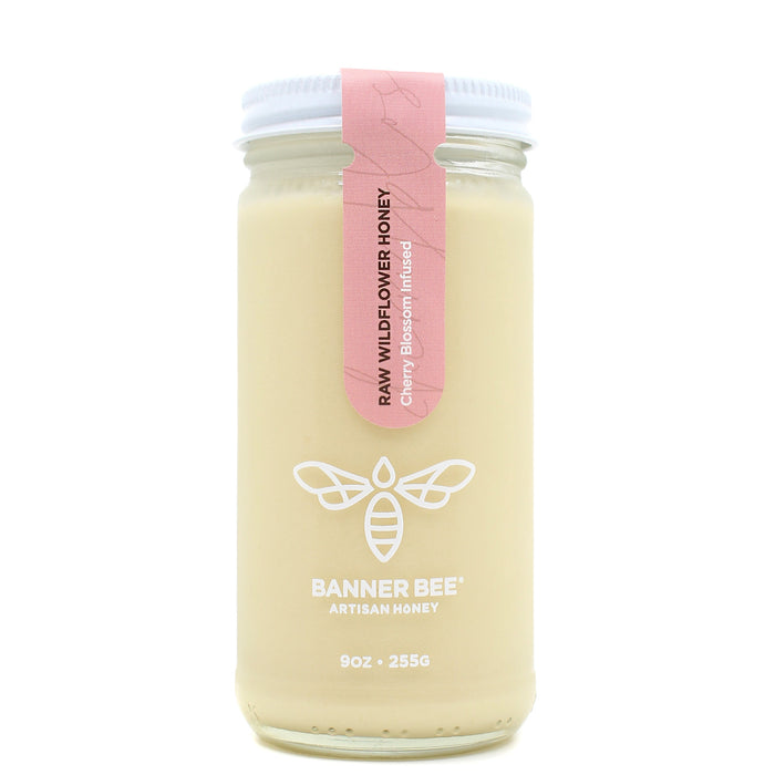 Cherry Blossom Infused Raw Honey – product photo 1