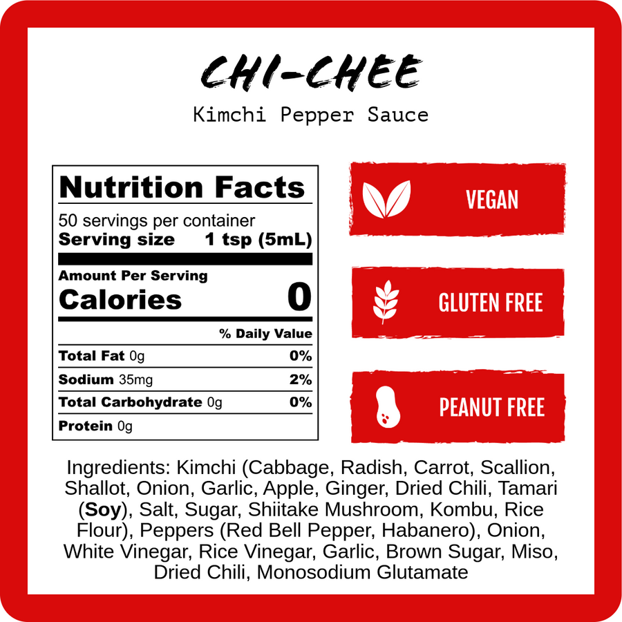 Exotic Eats Variety Pack — nutrition facts label 3 of 4