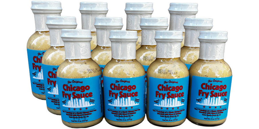 Twelve-bottle pack of Chicago Fry Sauce