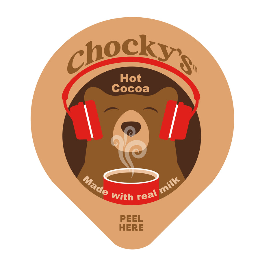Chocky’s Hot Cocoa pod lid
