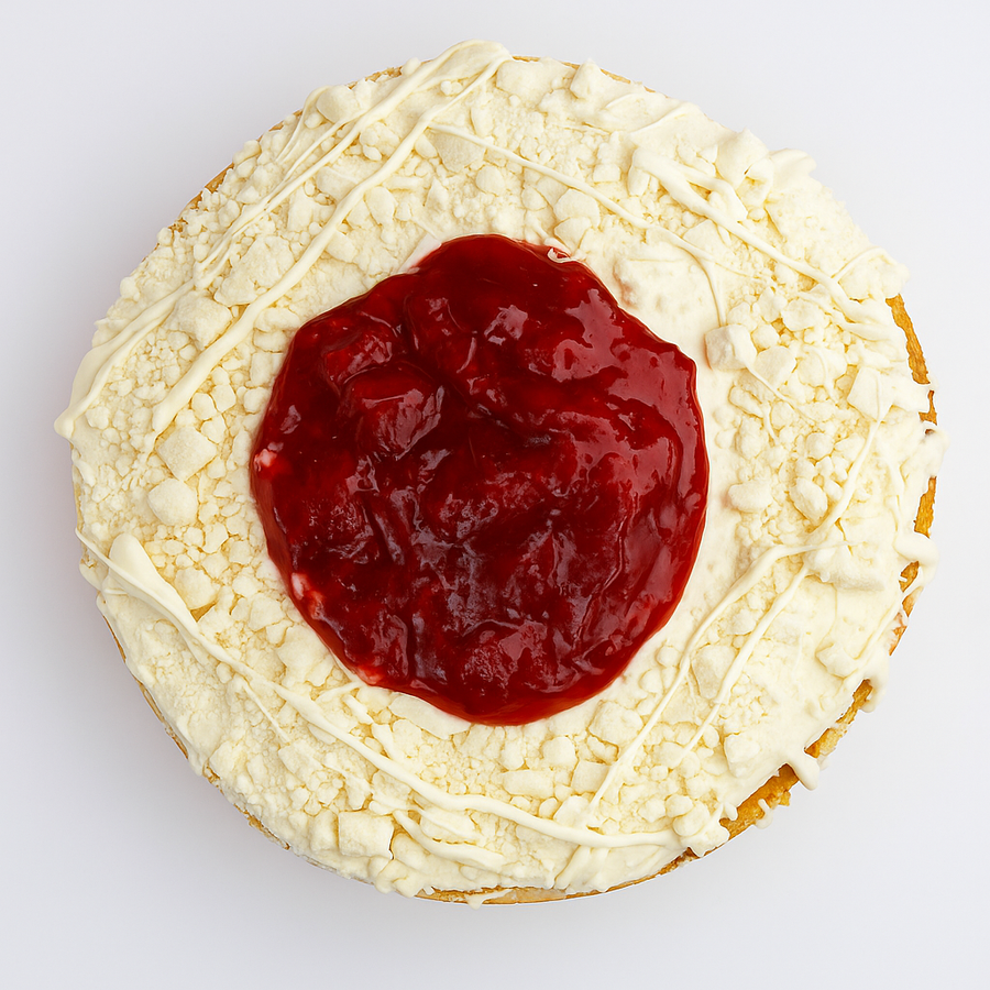 Sugar-Free White Chocolate Strawberry Cake, 2.5 lb