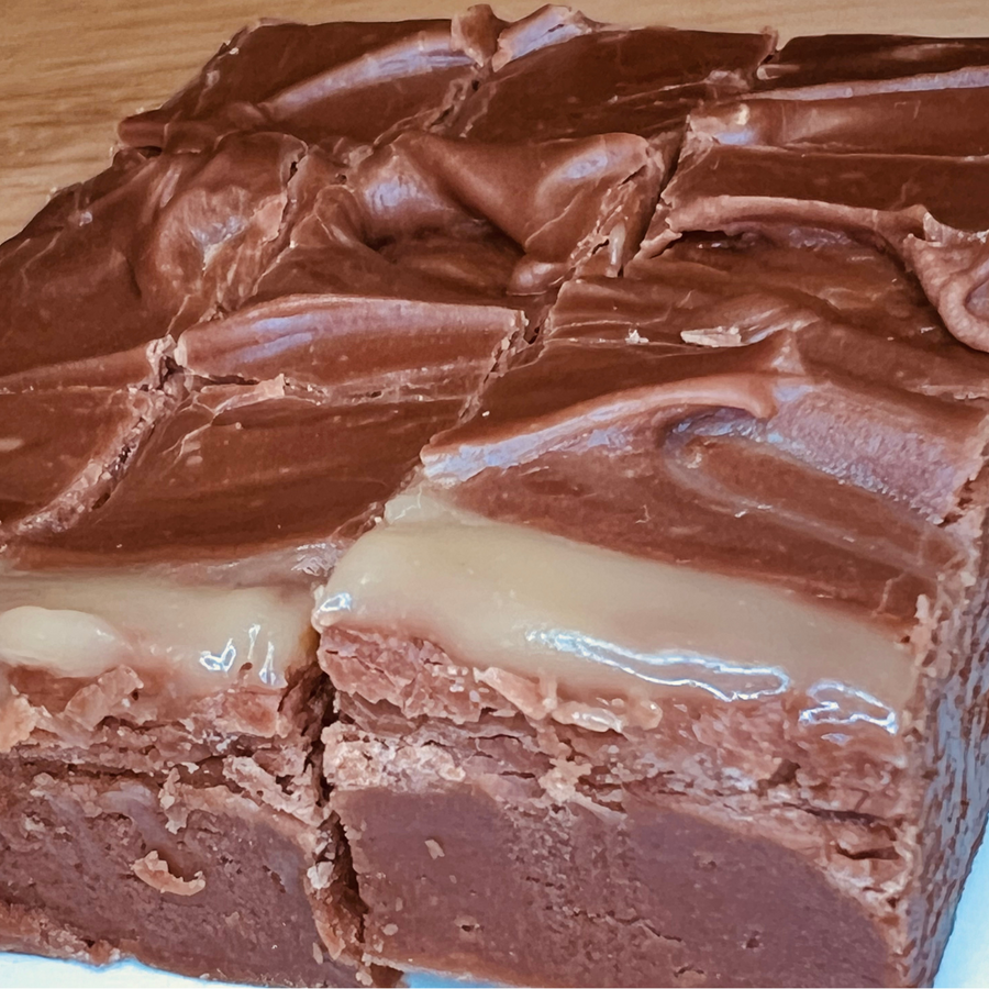 Handmade Chocolate Caramel Fudge product photograph from Meems Fudge Shoppe