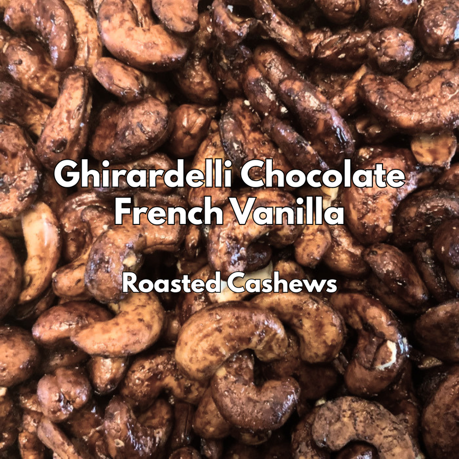 Ghirardelli® Chocolate French Vanilla Roasted Cashews — snack product photograph 1