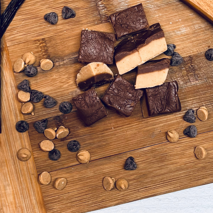 Handmade Chocolate Peanut Butter Fudge product photograph from Meems Fudge Shoppe