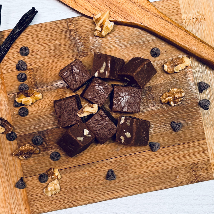 Handmade Spicy Dark Chocolate Walnut Fudge - product image 4