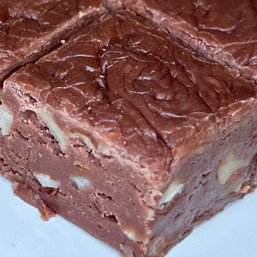 Handmade Spicy Dark Chocolate Walnut Fudge - product image 2