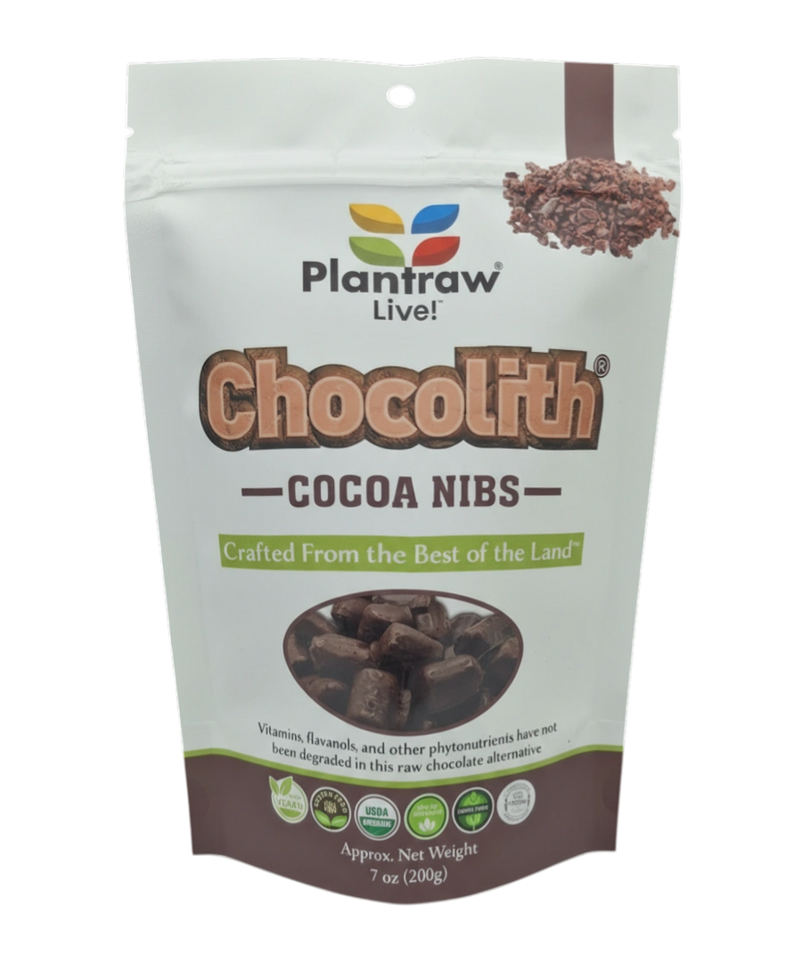 Chocolith® - Nibs (7oz) - Vegan, Gluten-Free, Paleo, 0g Refined Carbs. – product photo 1