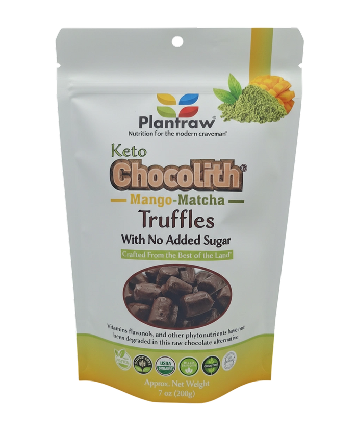 Mango Matcha Keto Chocolith Truffles (7.2 oz) – product photo 1