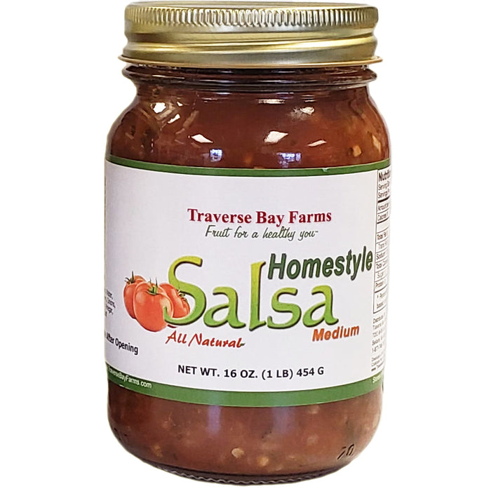 All Natural Homestyle Chunky Salsa - Medium, 16 oz - product image 1
