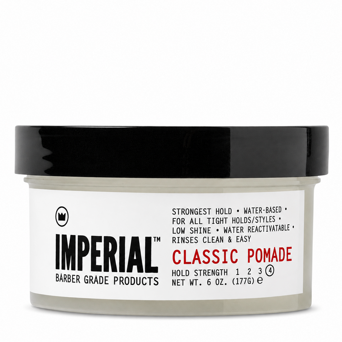 Imperial Classic Pomade — 6 oz Classic Pomade jar, front label