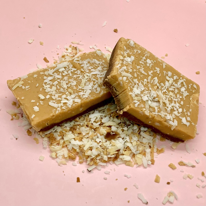 Coconut Caramel Fudge product photograph from Fudge Co.