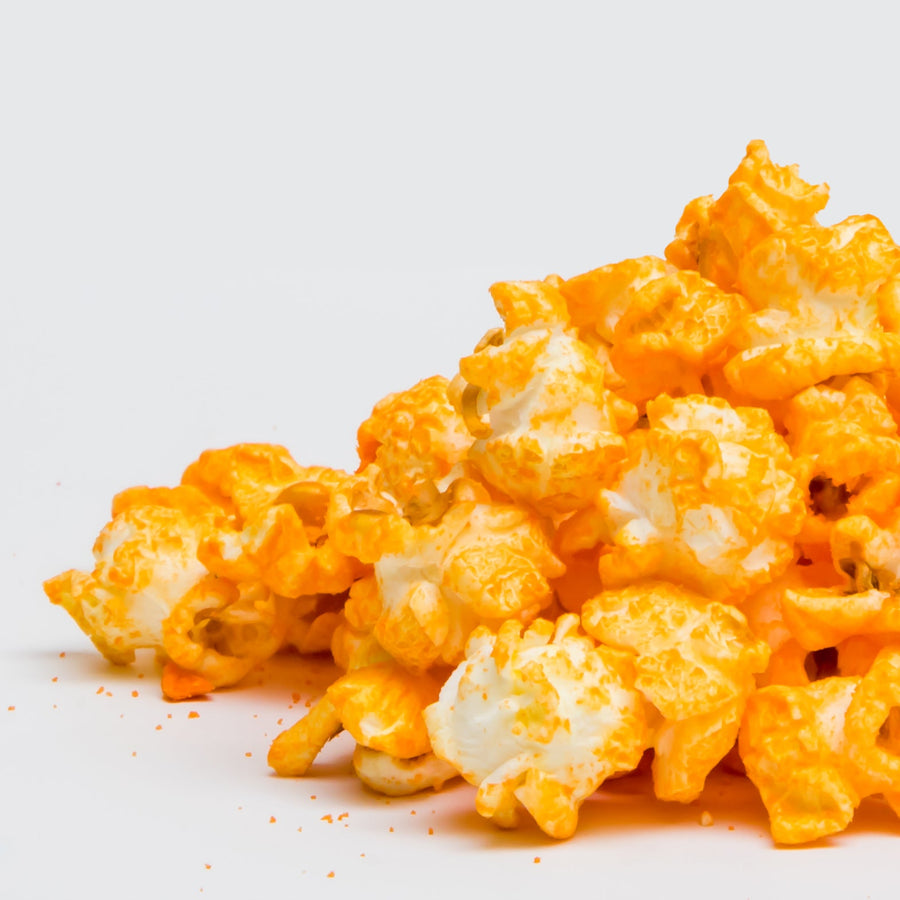 Yellow Cheddar Cheese Gourmet Popcorn – gourmet popcorn photo 1