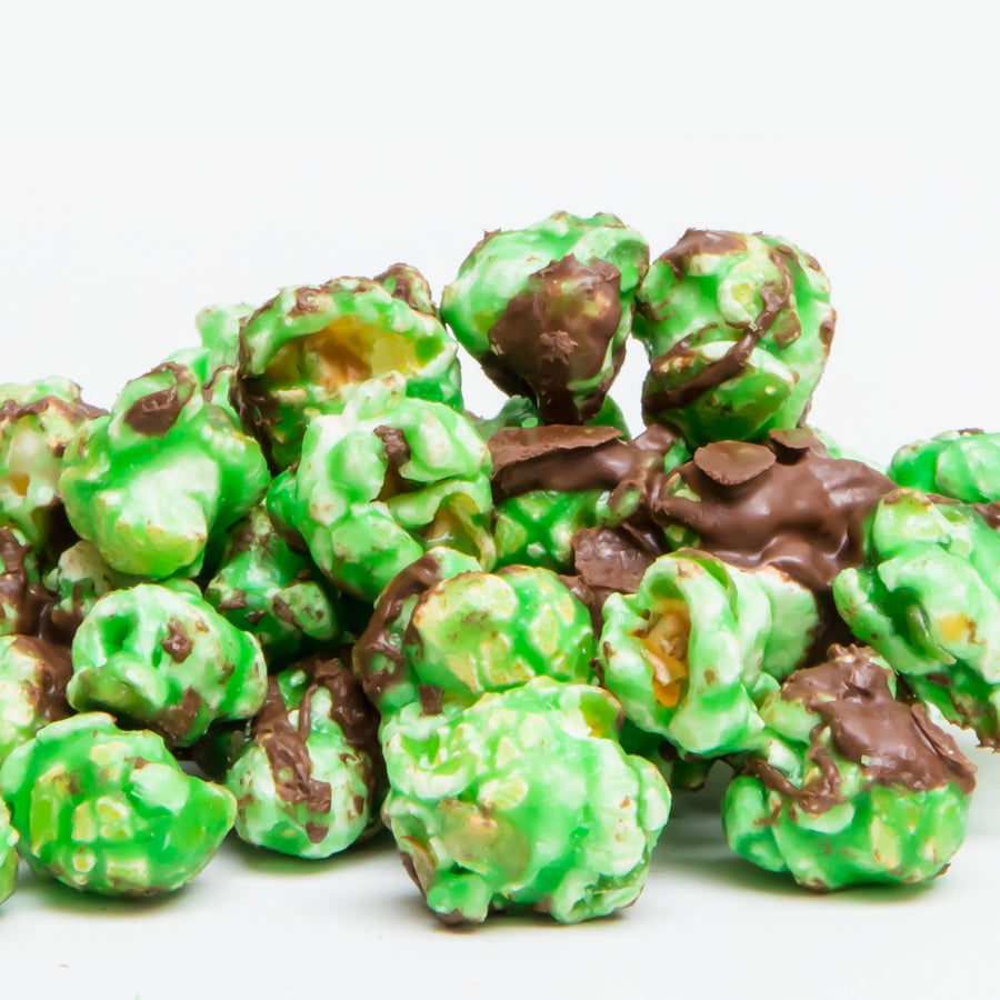 Chocolate Mint Gourmet Popcorn – gourmet popcorn photo 1