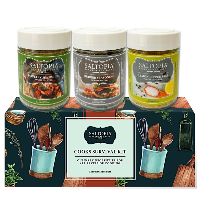 Product photo for Kitchen Favorite Flavors Gift Set – COOKS SURVIVAL KIT