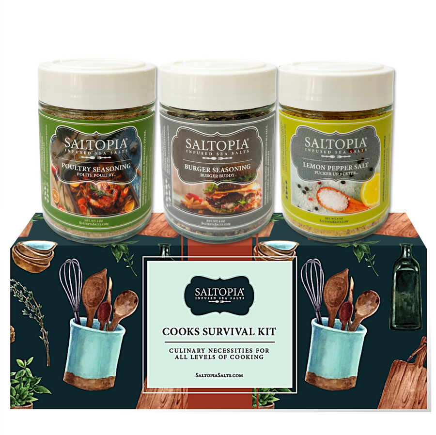 Product photo for Kitchen Favorite Flavors Gift Set – COOKS SURVIVAL KIT