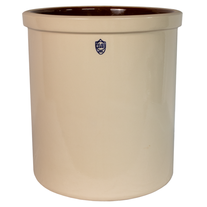 10-Gallon Stoneware Preserving Crock