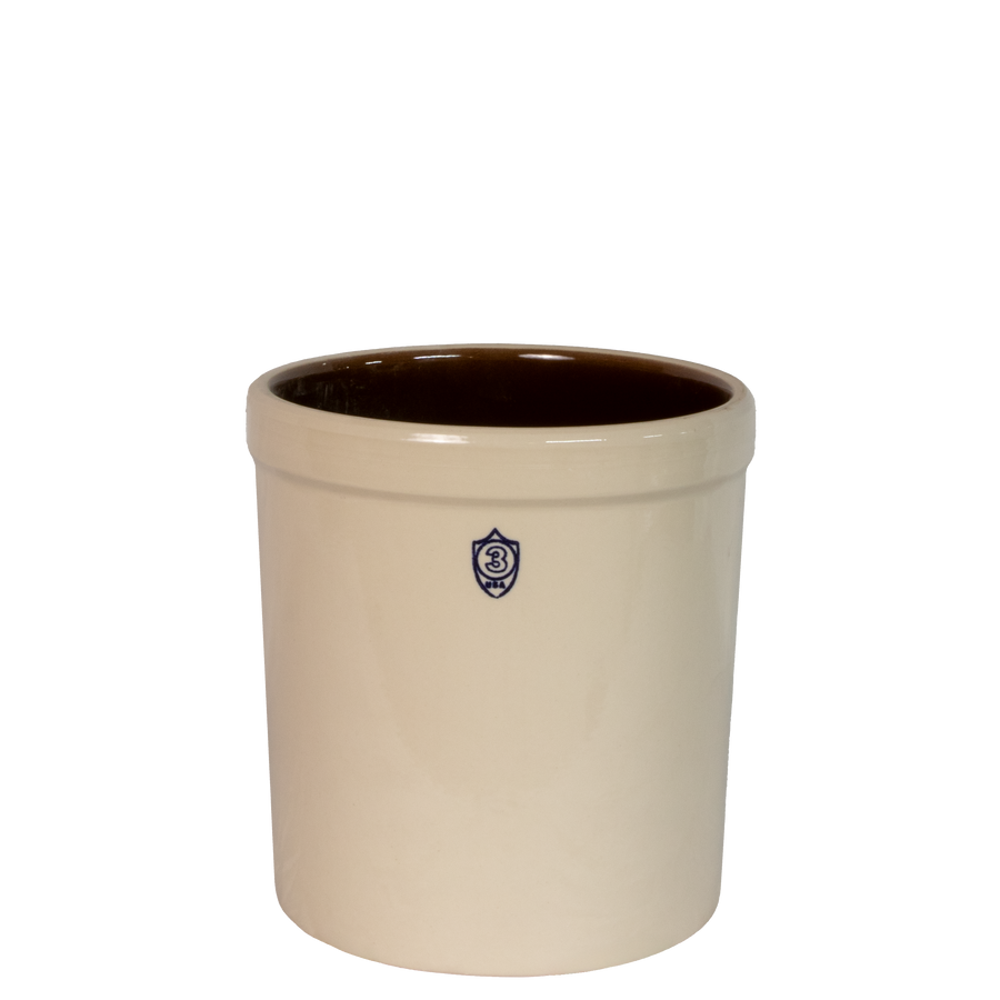 3-Gallon Stoneware Preserving Crock