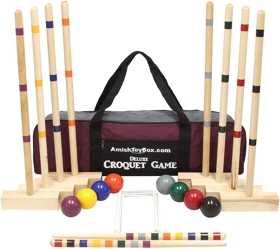 Family Tradition 8-Player Croquet Set