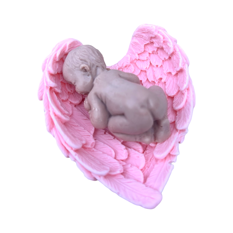 10 Wings with Baby Soap Party Favors | Baptism Favors | Christening Favors | Baby Shower Favors