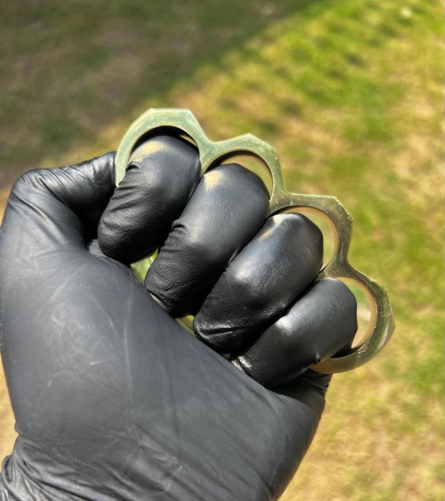 Hand Casted Brass knuckle