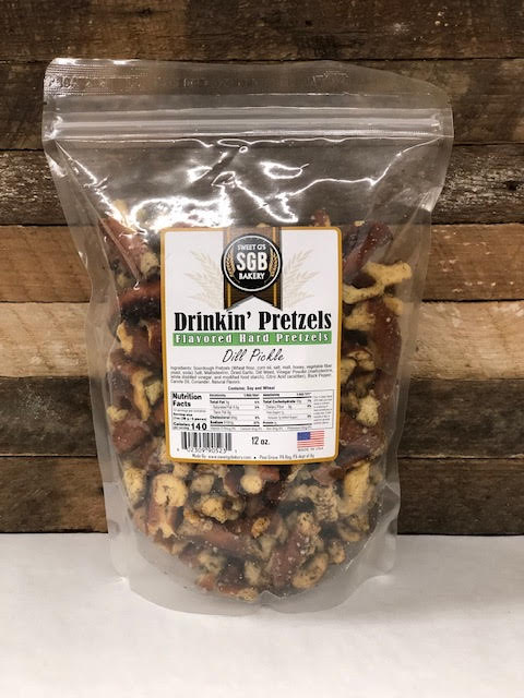 Dill Pickle Sourdough Pretzel Pieces – product photo 1