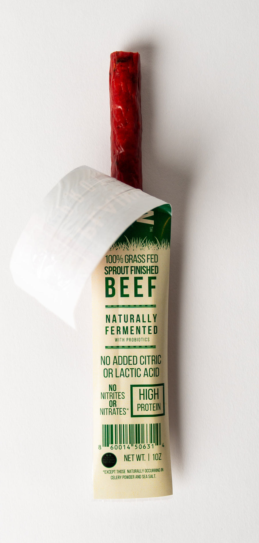 Product photograph for Fermented Grass-Fed Beef Snack Sticks