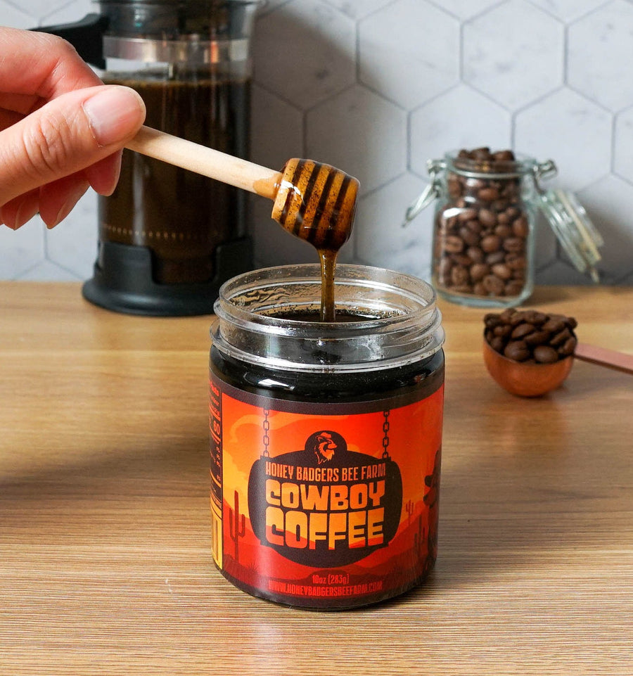 Cowboy Coffee - Instant Honey Coffee - All-in-one - Just add to hot water - product image 4