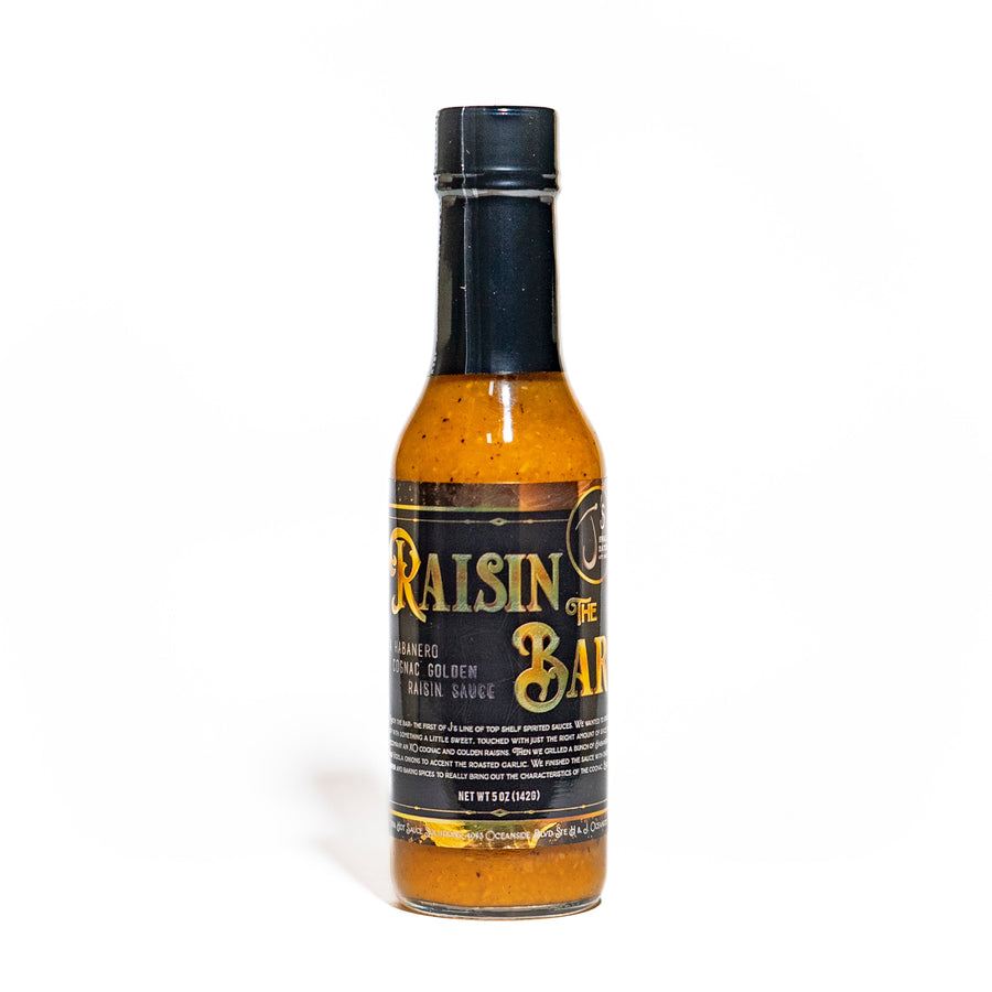 Raisin the Bar Cognac, Raisin & Habanero Hot Sauce - 5 fl oz – product image 2