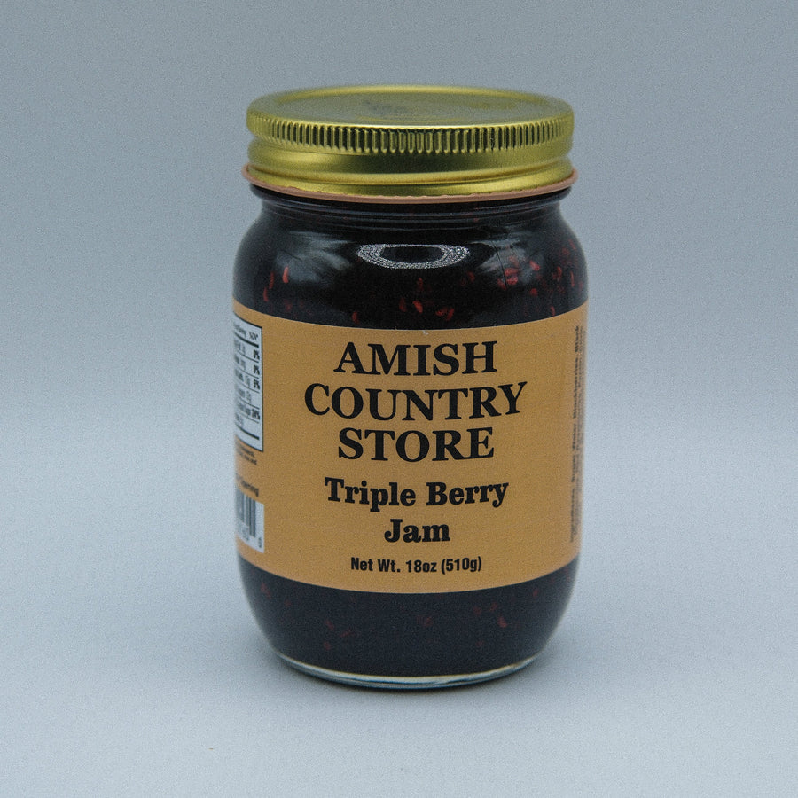Triple Berry Jam | Blackberry, Black Raspberry & Red Raspberry Spread | 18 oz – product listing image 2