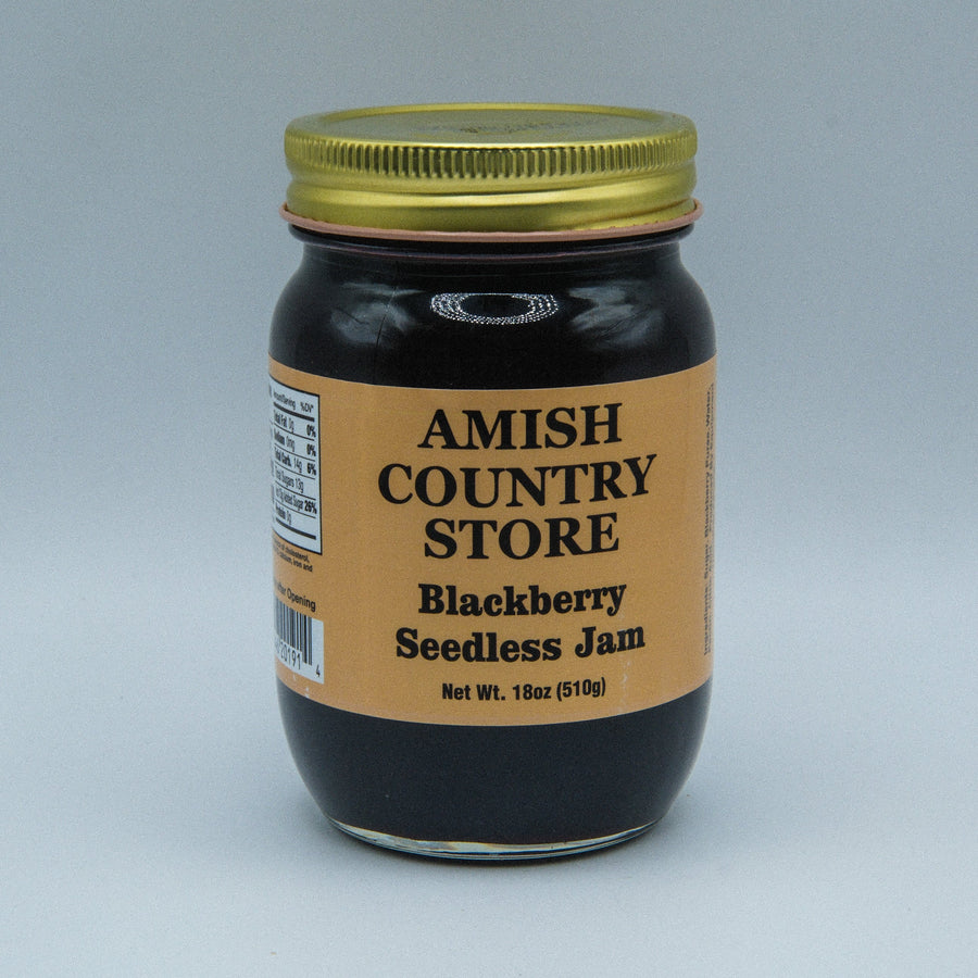 Blackberry Seedless Jam | Smooth Old-Fashioned Berry Spread | 18 oz — catalog image 2