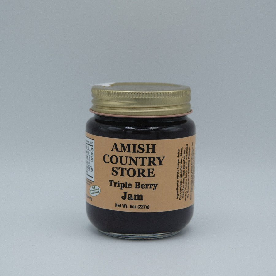 Triple Berry Jam | No Sugar Added Berry Spread | 8 oz – product image 2