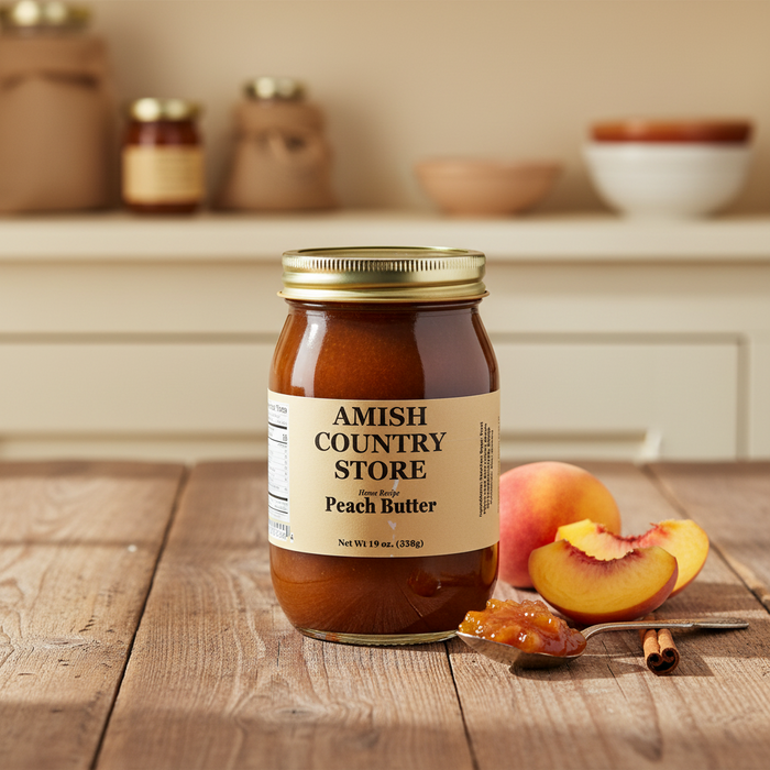 Peach Butter – Old-Fashioned (16 oz) – product listing image 1